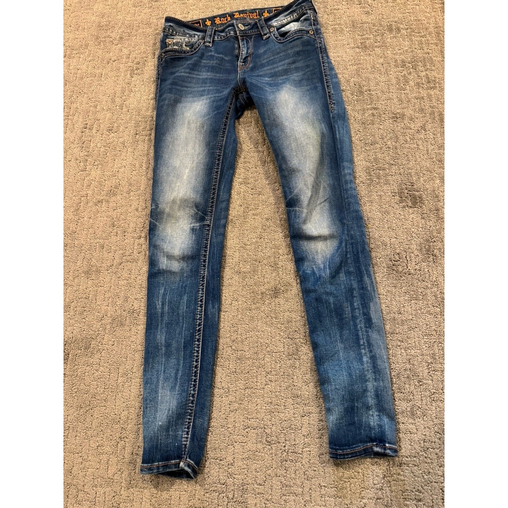 Rock Revival Women's Jeans 28 Sundee Ankle Skinny (Q1)